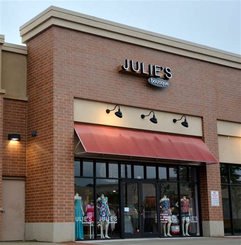 Julie's boutique - 28 reviews of Julie's Boutique "Julie's is a fairly large women's apparel store in Dilworth. Here you will find lots of dresses, both formal and fun, with cool prints and in bright colors. They carry shoes, as well as jewelry and pocketbooks. You aren't goint to find anything of exceptional quality here, and the prices you can't beat, in a "get what you pay for" kind of …